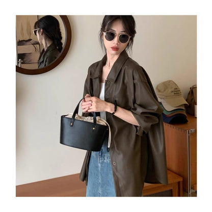 Damen Oversized-Jacke mit Taschen Norvielle
