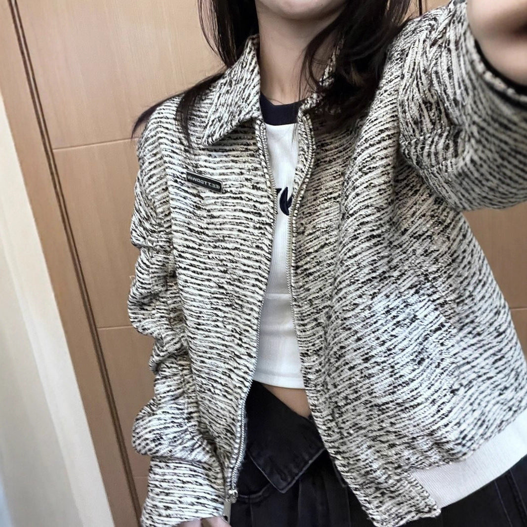 Damen Freizeitjacke Strukturiertes Design Norvielle - Norvielle