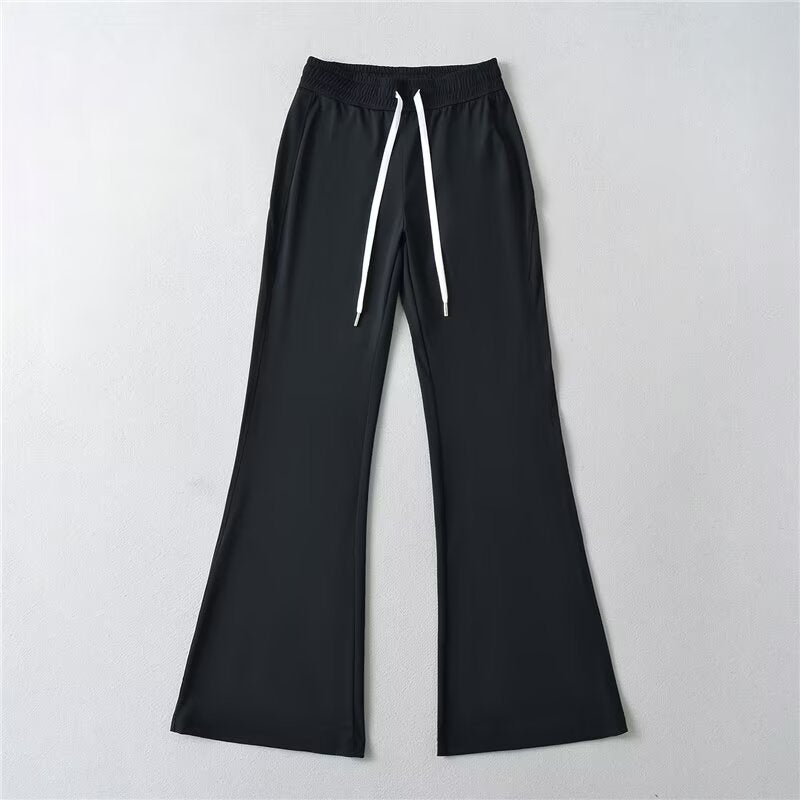 Damen Sport-Hose Flared elastisch
