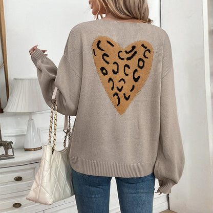 Damen Strickpullover Lässig mit Schleifen-Detail Beige