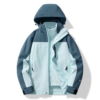 Norvielle Unisex Skijacke Winddicht Wasserdicht