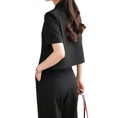 Damen Blazer Kurzarm Norvielle