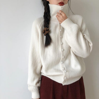 Damen Cardigan mit Knöpfen Norvielle Modell