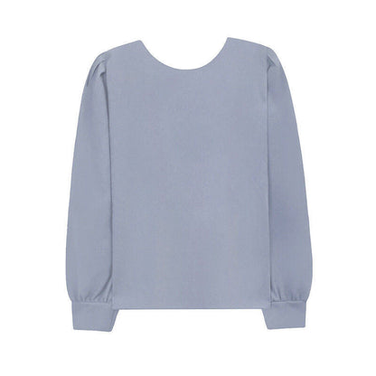 Damen Bluse Puffärmel Vielseitiger Schnitt