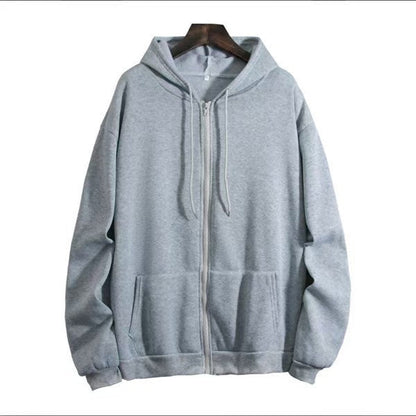 Damen Kapuzenjacke Mit Reißverschluss Und Kängurutaschen Norvielle