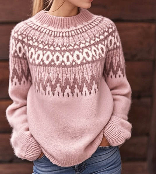 Damen Pullover Elegantes Design Bequem - Norvielle