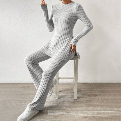 Damen Strickanzug Langärmlig Elegantes Design Norvielle
