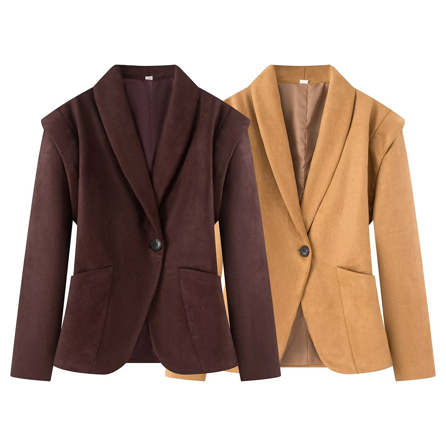 Damen Blazerjacke Strukturiert Norvielle