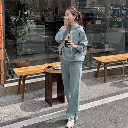 Damen Hoodie Jogging Set Norvielle Lässig
