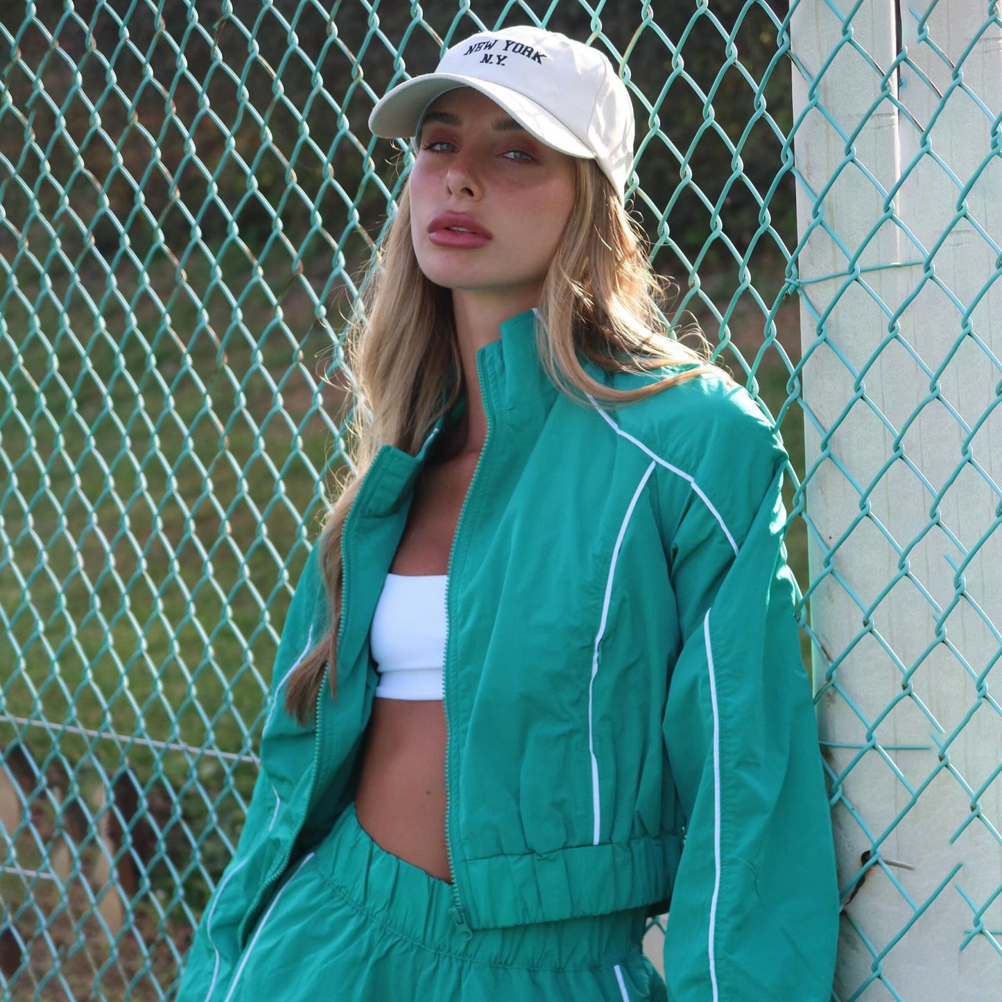 Damen Sportset Jacke und Shorts Norvielle