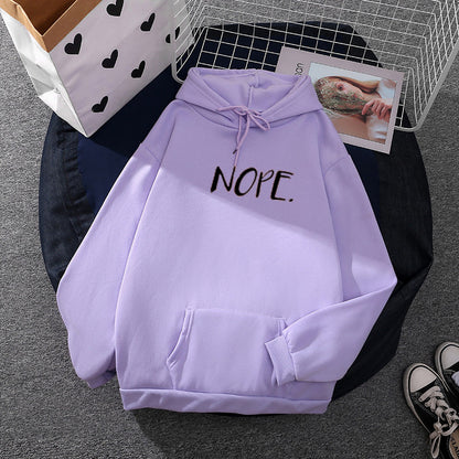 Damen Kapuzenpullover Witziger Schriftzug