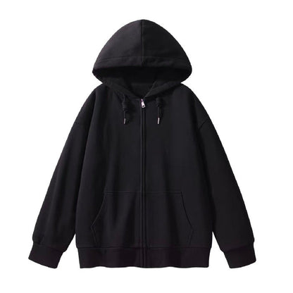 Damen Kapuzen-Sweatjacke Ergonomisch Reißverschluss