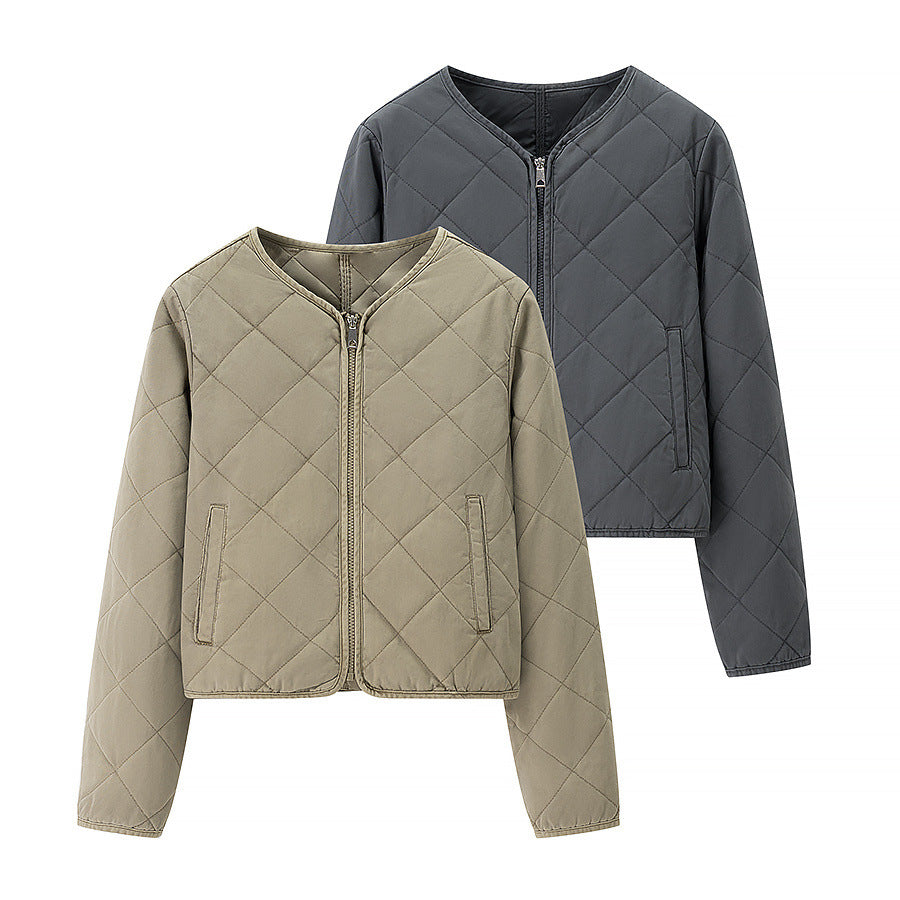 Damen Steppjacke Praktische Taschen Moderner Schnitt Norvielle - Norvielle
