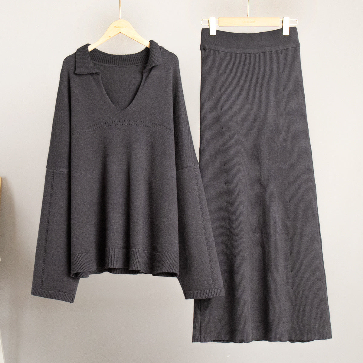 Damen Strickpullover Weich Norvielle Lochmuster