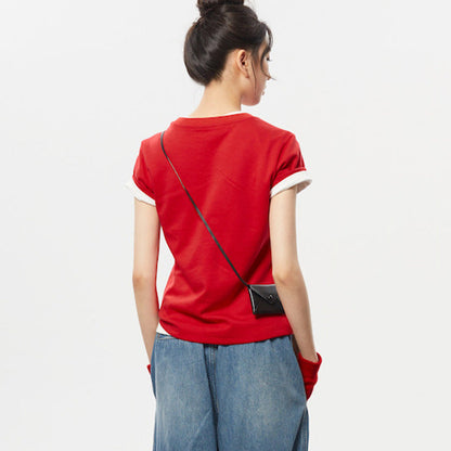 Damen T-Shirt Moderner Schnitt Norvielle