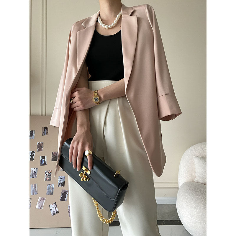 Damen Blazer Moderner Schnitt Norvielle