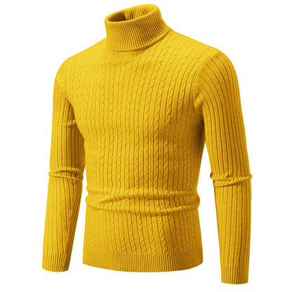 Herren Rollkragenpullover Komfortstrick Qualität Norvielle