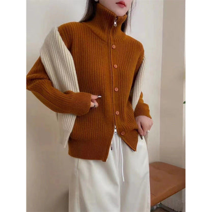 Damen Rippstrickpullover Elegant Norvielle