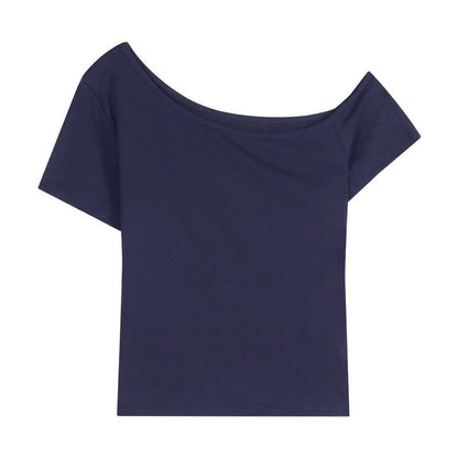 Damen Off-Shoulder Stretchmaterial Weich