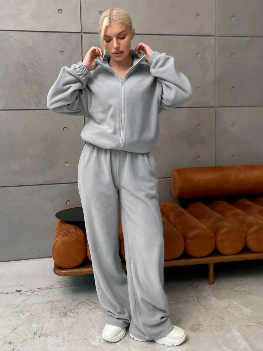 Damen Sport Set Stehkragen Norvielle