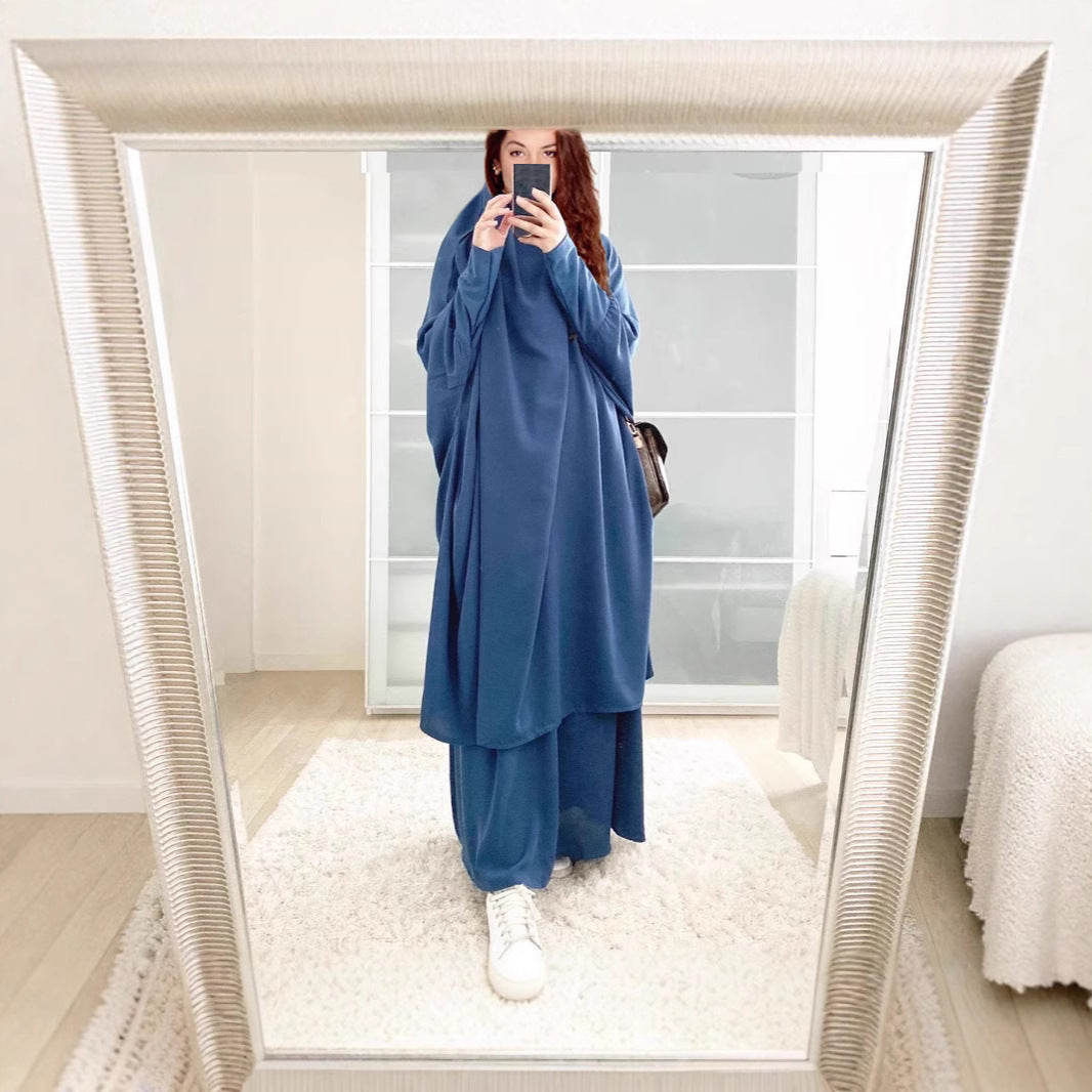 Damen Langarmkaftan Elegant Weit Norvielle