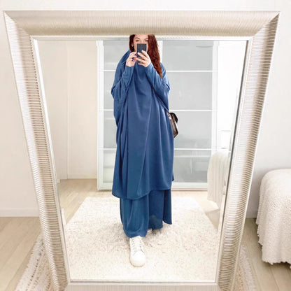 Damen Langarmkaftan Elegant Weit Norvielle