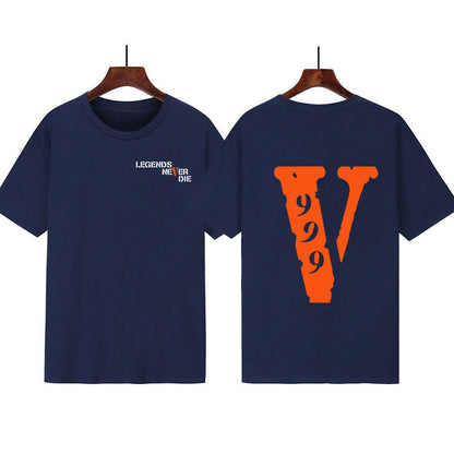 Damen Grafik T-Shirt mit originellem Schriftzug und kreativem Design