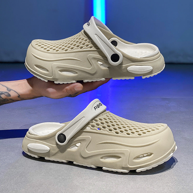 Herren Clogs Atmungsaktives Material Verstellbarer Riemen