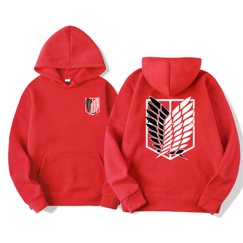Damen Kapuzenpullover Klassisches Anime-Motiv Norvielle