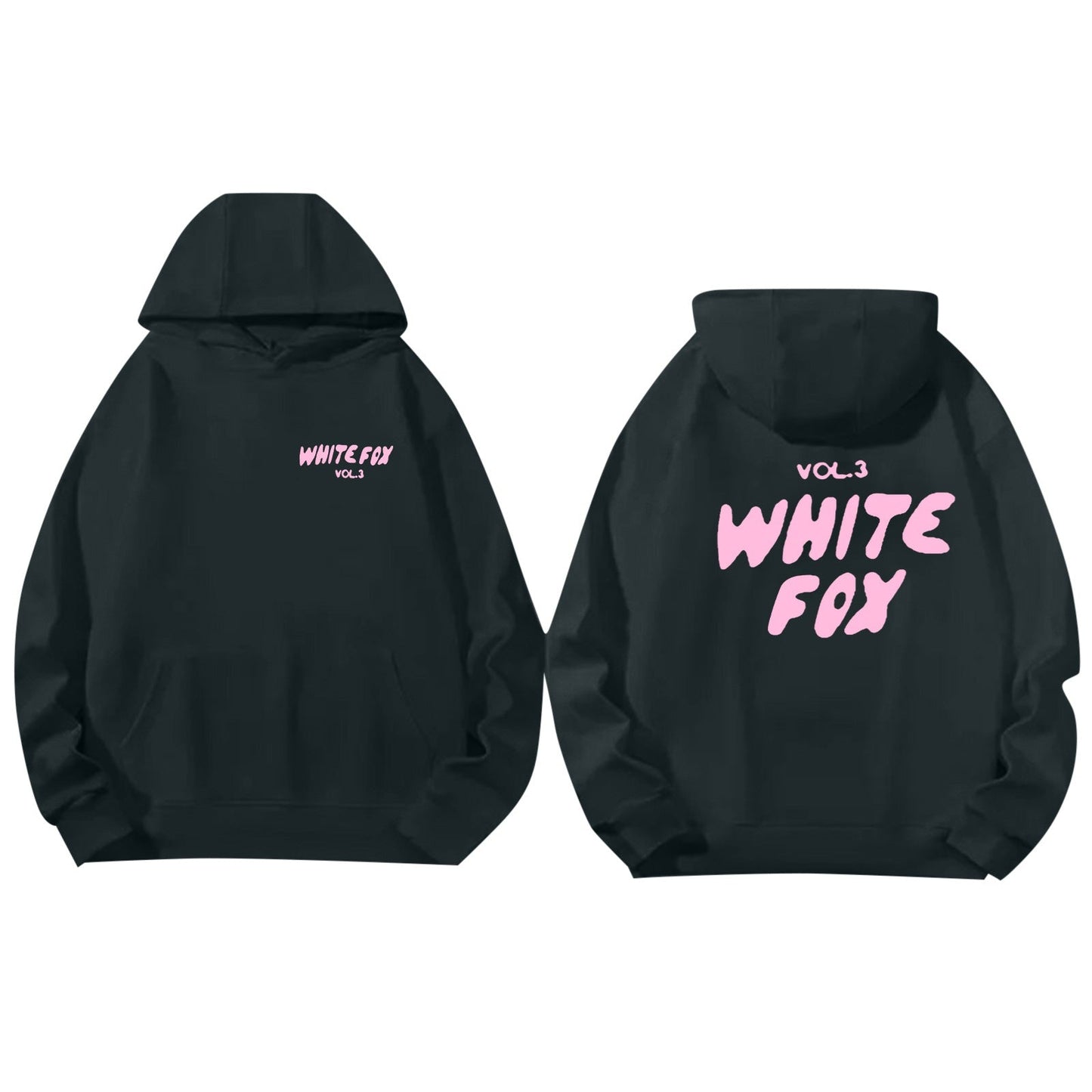 Herren Kapuzenpullover Streetwear Lässig Weiß