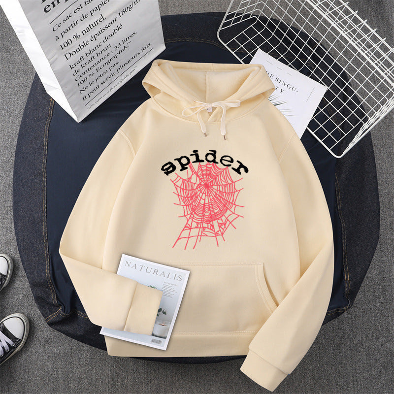 Damen Kapuzensweater Spinnenmotiv Norvielle