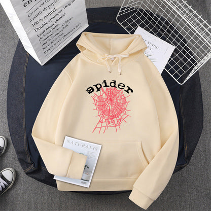 Damen Kapuzensweater Spinnenmotiv Norvielle
