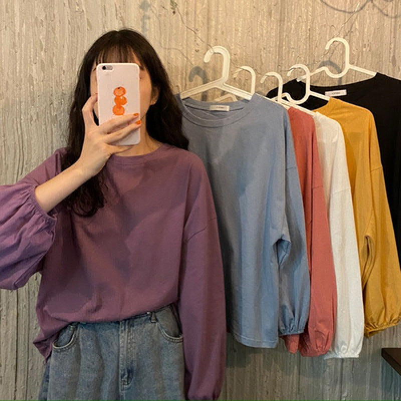 Damen Langarmshirt mit Volantärmeln Norvielle - Norvielle