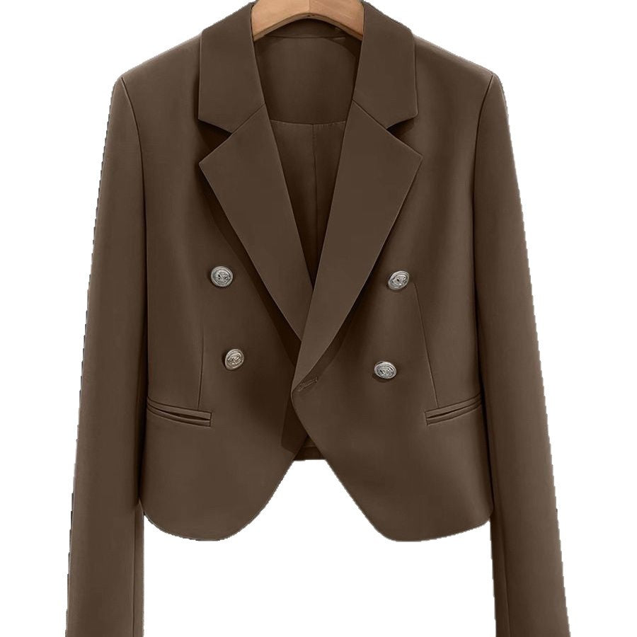 Damen Doppelreiher Blazer Zeitloser Stil