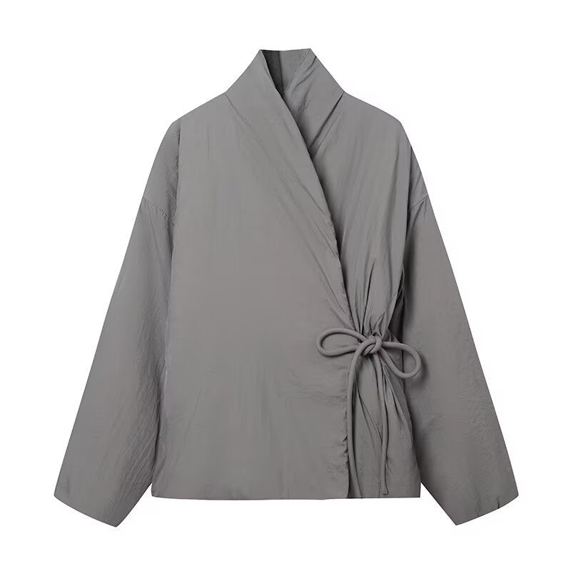 Damen Wickeljacke Norvielle Authentisches Design