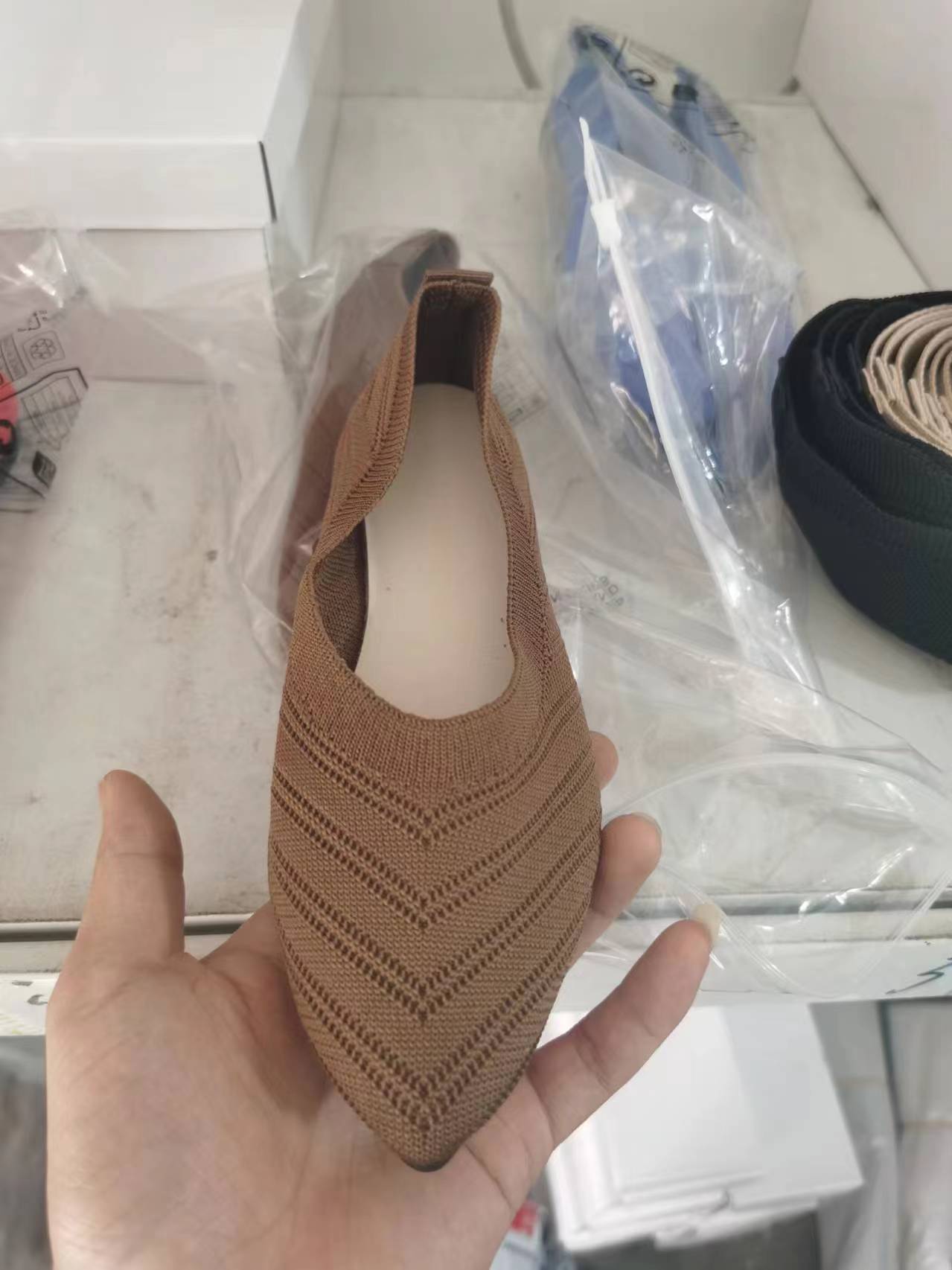 Damen Mokkasins Bequem Schick