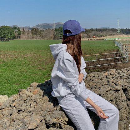Damen Hoodie Jogging Set Norvielle Lässig