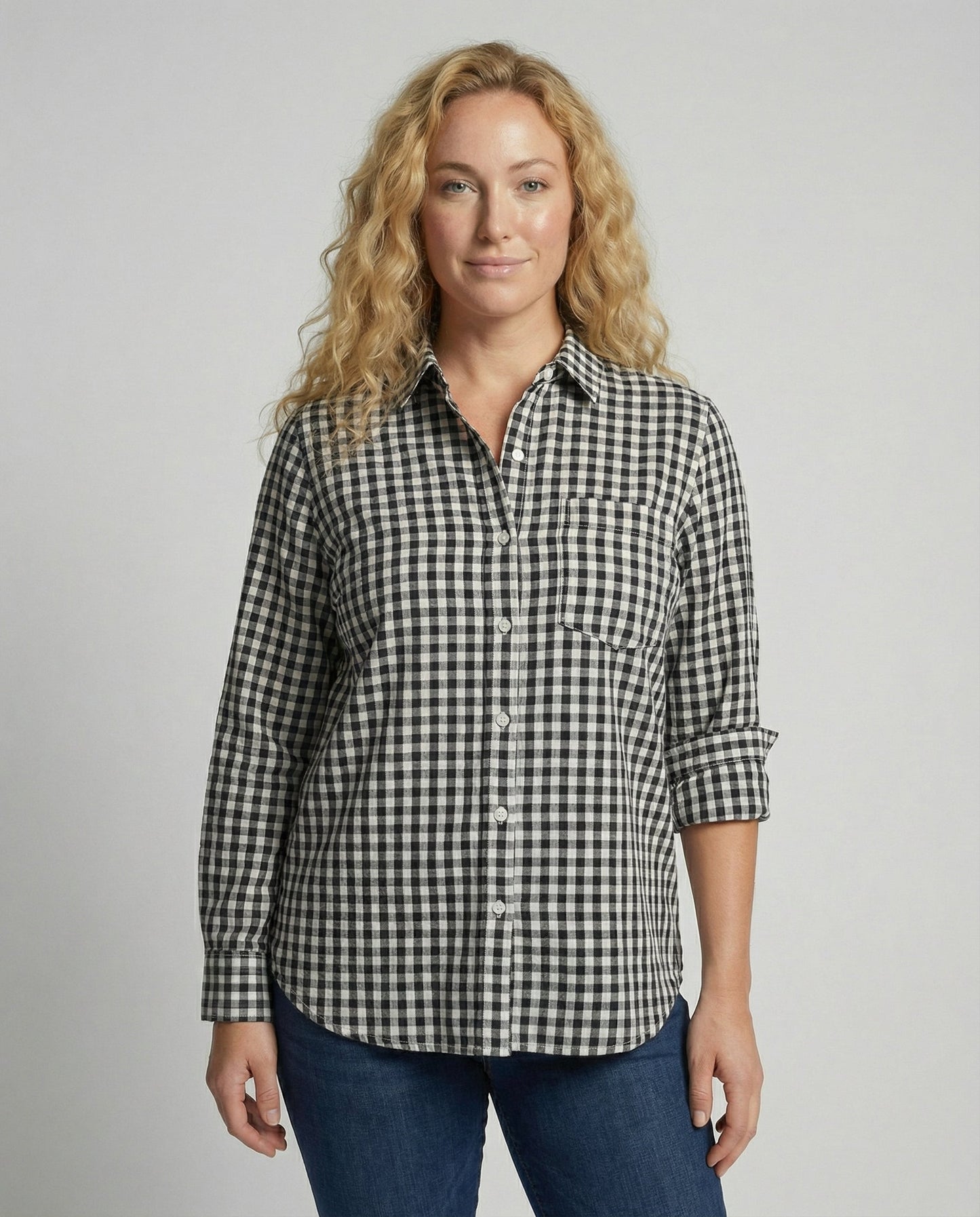 Damen Oversize Hemd Kariert - Norvielle