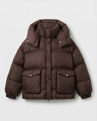 Damen Winterjacke Gesteppt Wärme