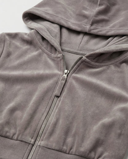 Damen Fleece Zweiteiler Minimalistisch