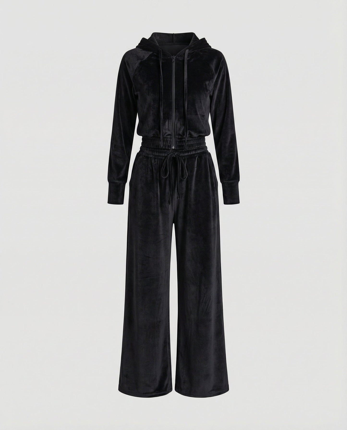 Damen Fleece Zweiteiler Minimalistisch