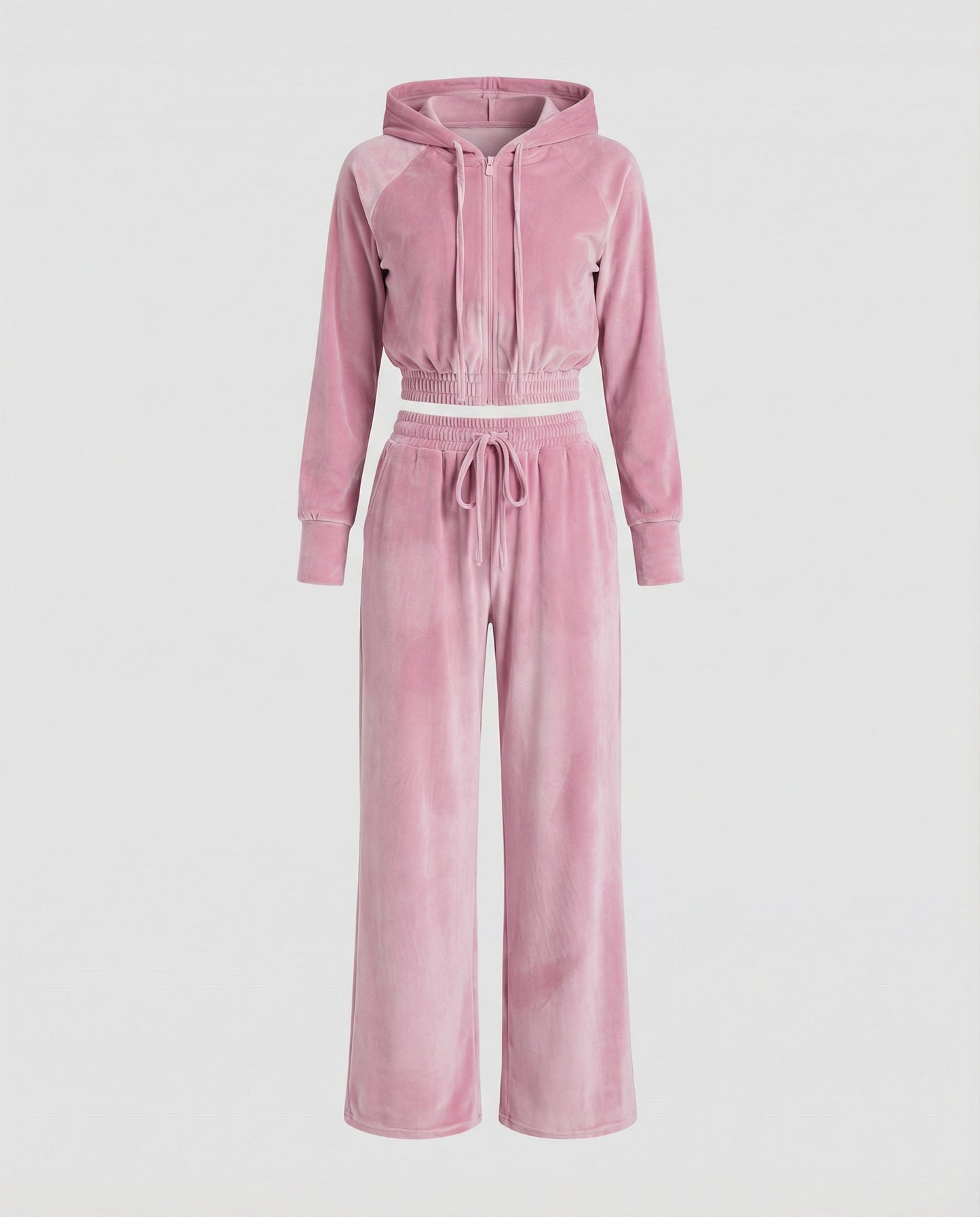 Damen Fleece Zweiteiler Minimalistisch