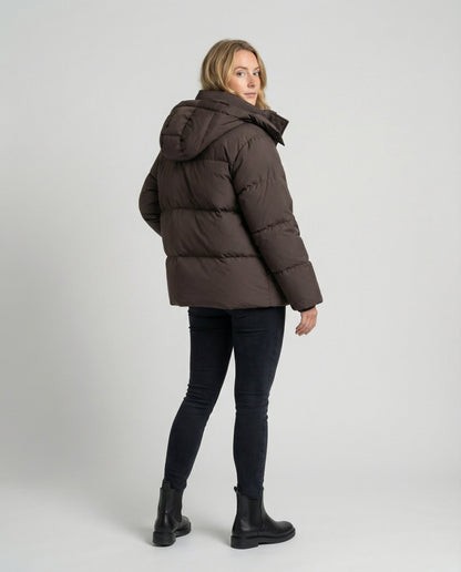 Damen Oversized Pufferjacke