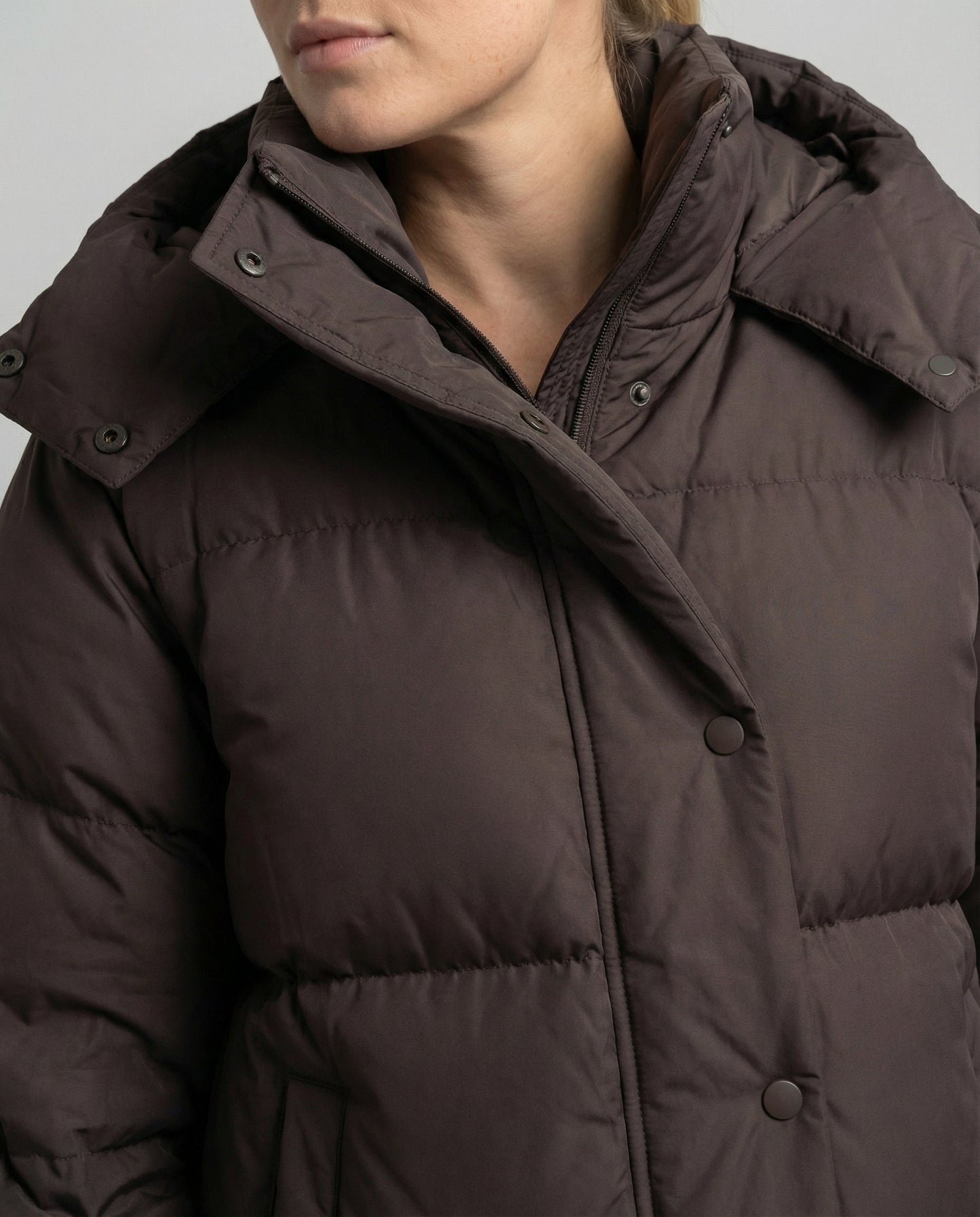 Damen Oversized Pufferjacke