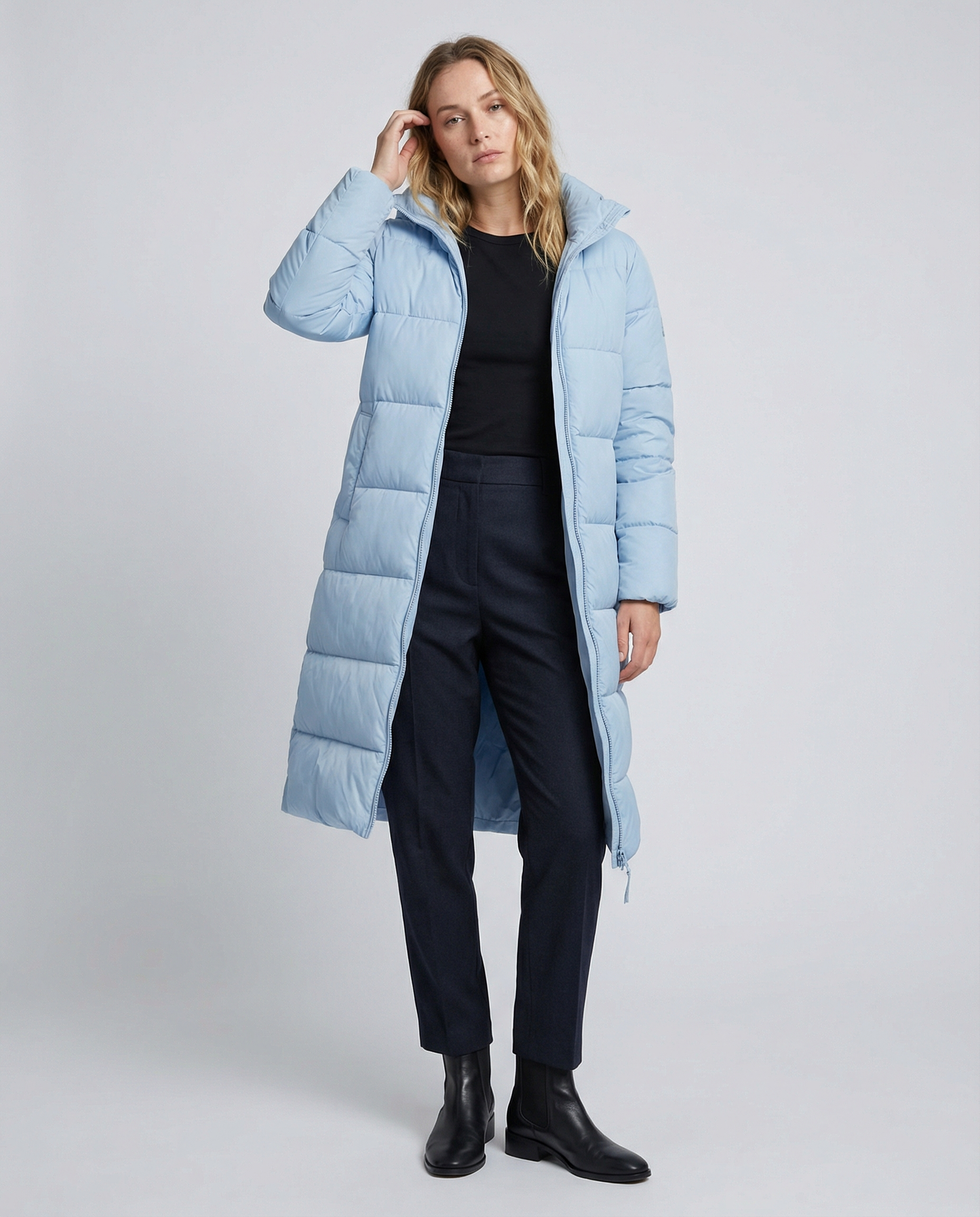 Damen Steppmantel Tailliert Winter - Norvielle