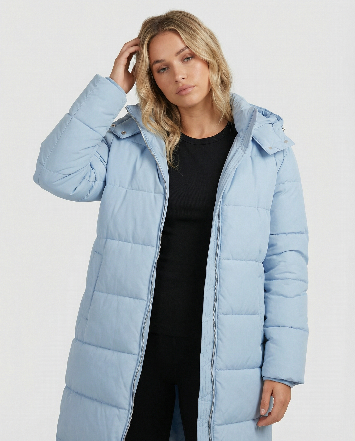 Damen Steppmantel Tailliert Winter