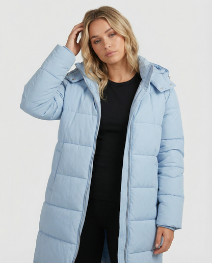 Damen Steppmantel Tailliert Winter