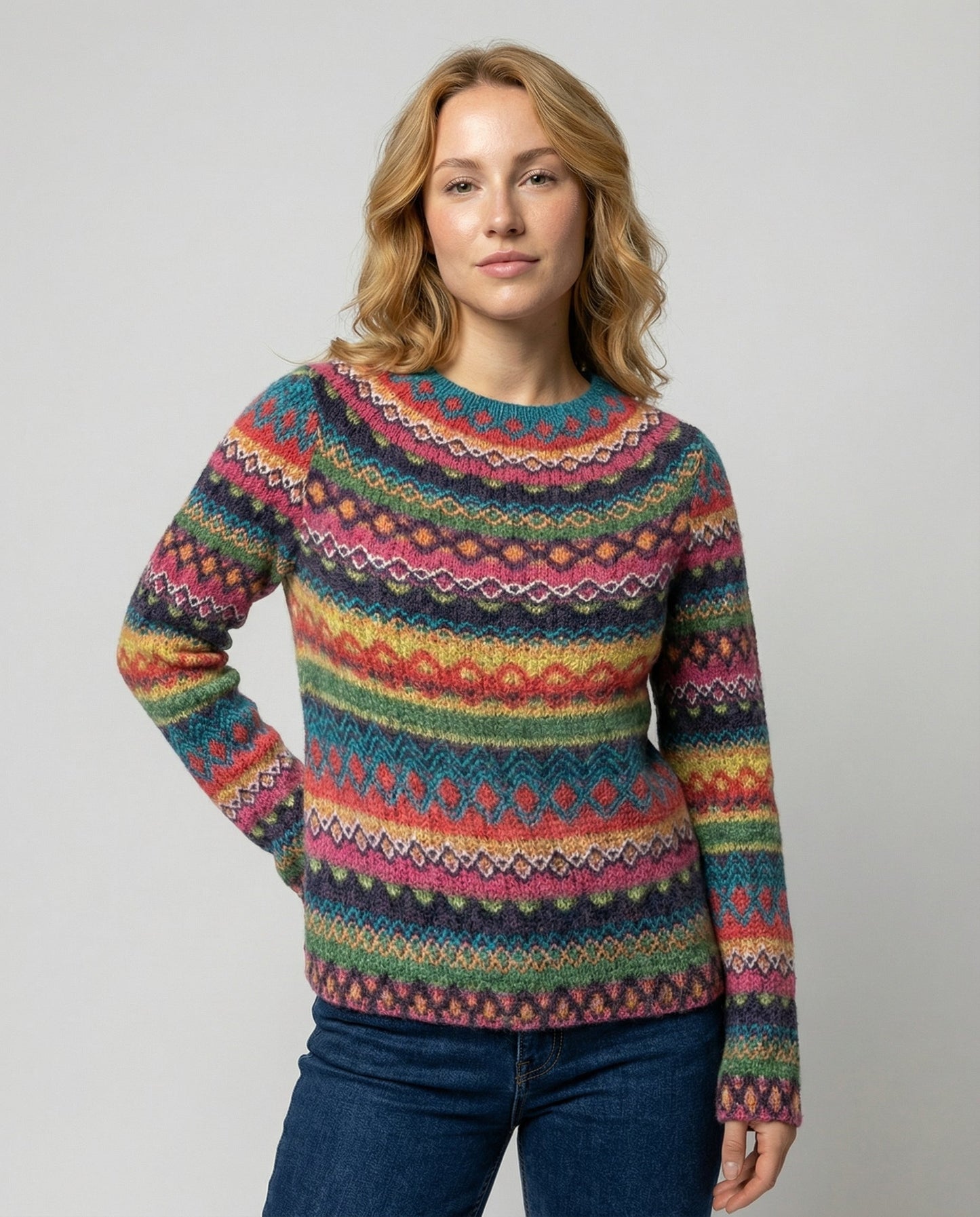 Damen Pullover Gemütlich - Norvielle