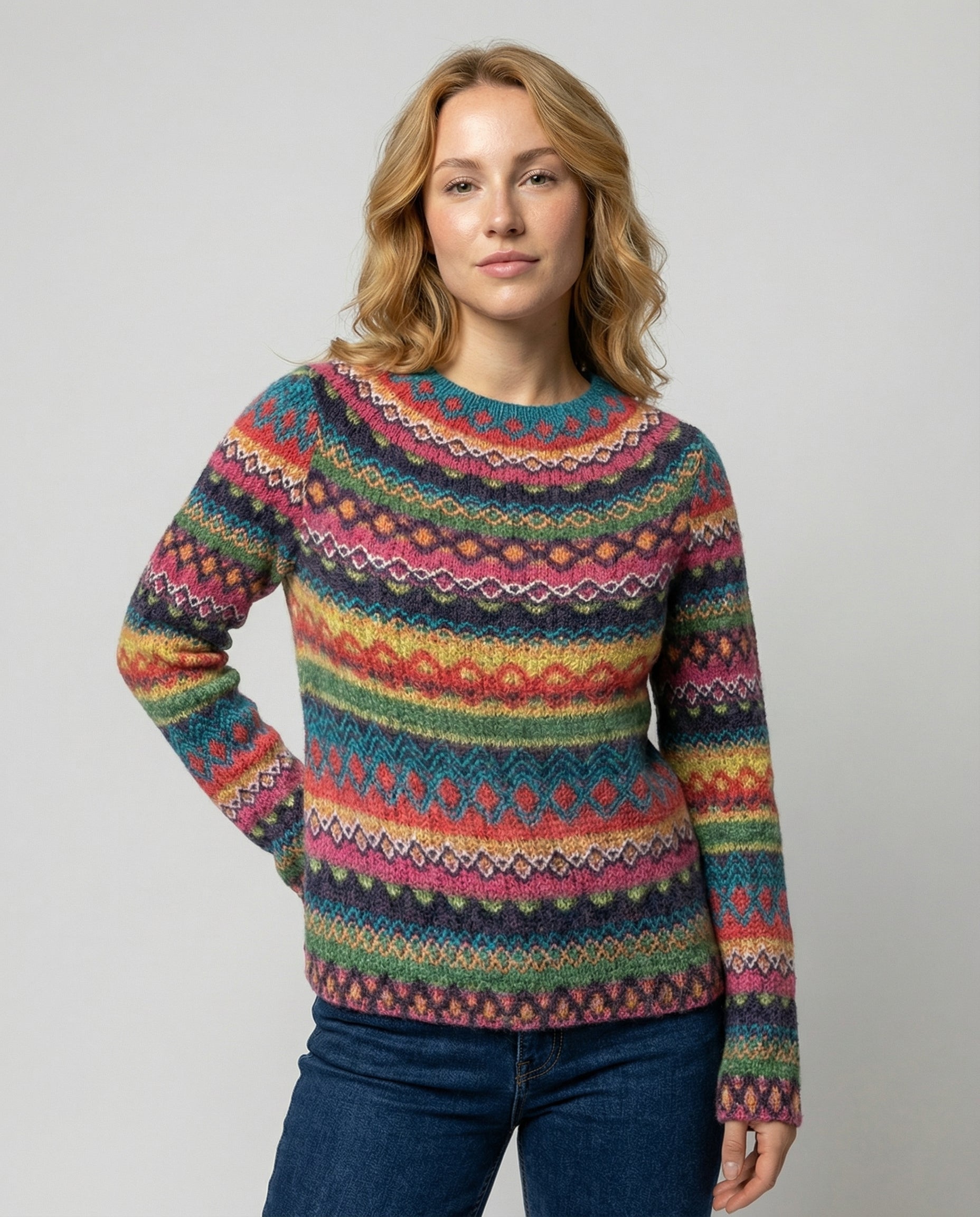 Damen Pullover Gemütlich - Norvielle