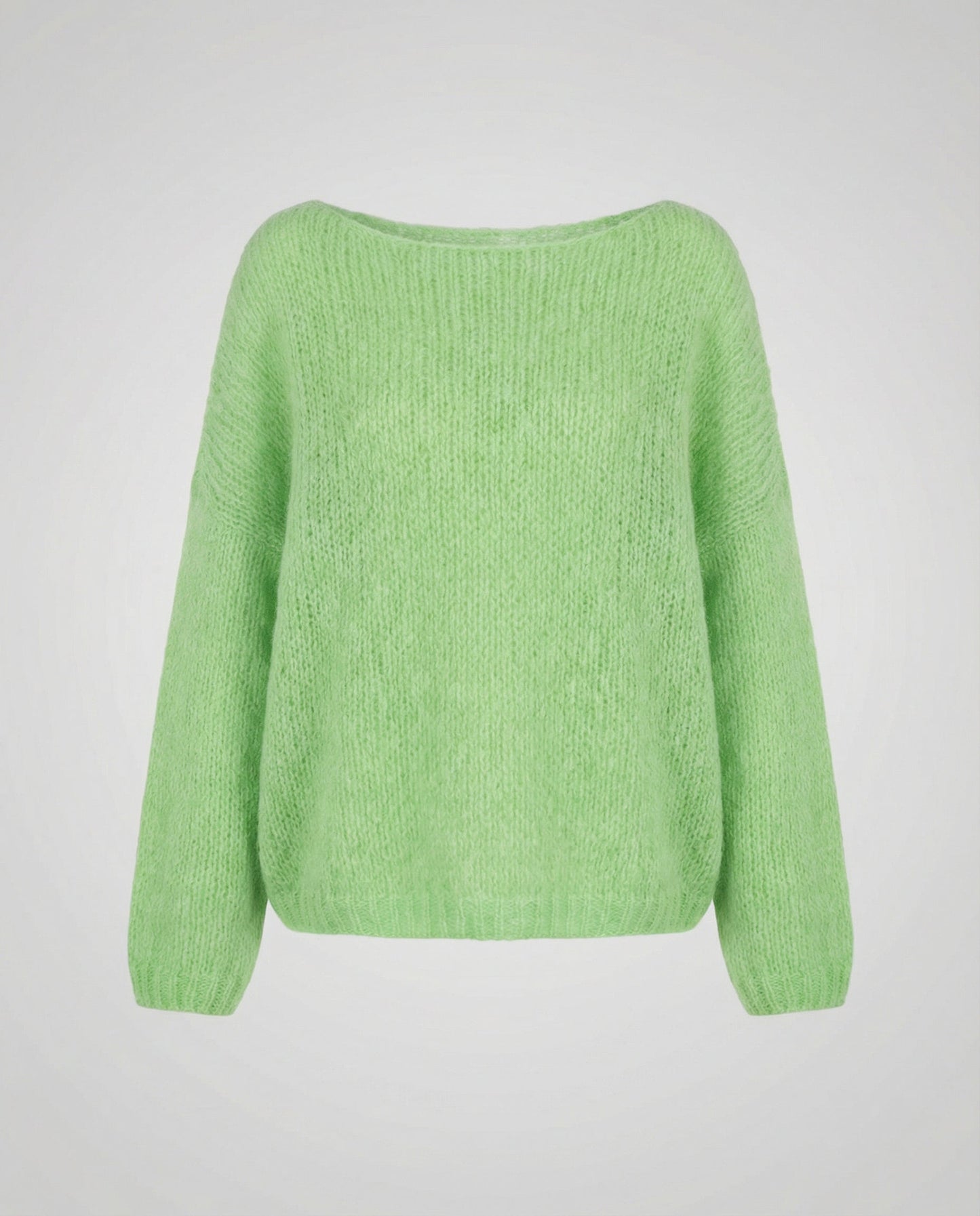 Damen Bunter Pullover Carmenstil